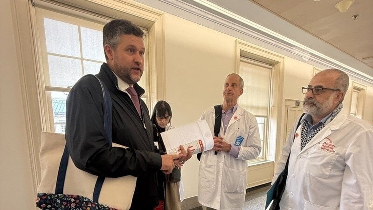 Ryan Tells Doctors He's "Getting There" on Arms Embargo After Months of Pressure