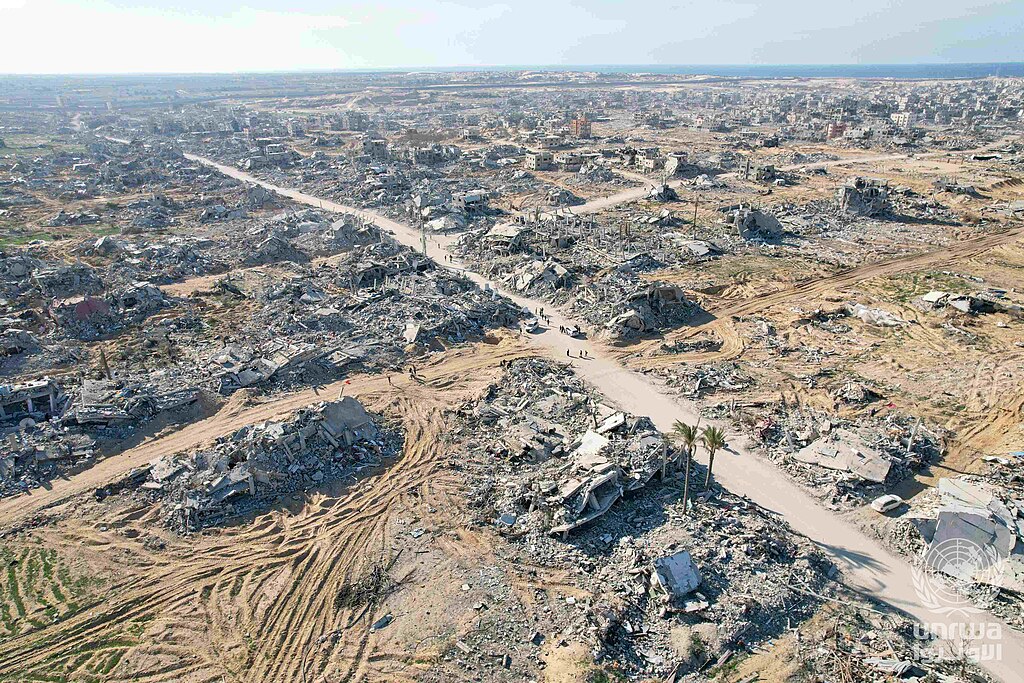 Gaza destruction from weapons Ryan voted to send